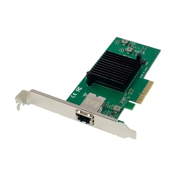 PCIeX4 10G NIC Adapter Didelės Spartos Single Port 10GbE Tinklų Adapteris, skirtas Sukurti Greitai 10GbE Tinklų Aplinkoje