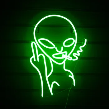 Akrilo Rūkymas Svetimų Asmenybė, Kūrybiškumas, LED Neon Light Patalpų Klubas Apdailos Atostogų Šalies Scenos Šviesos Atmosfera