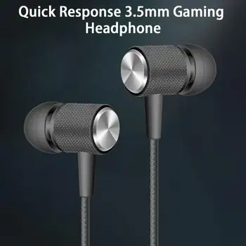 Laidinio Ausinės Heavy Bass HD-suderinama Skambina ausų 3.5 mm Didelio Jautrumo Laidinio Ausines Telefono Tiekimo