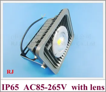NAUJA STILIAUS LED potvynių šviesos lempos, LED projektų šviesos prožektorius kraštovaizdžio AC85-265V su objektyvo vandeniui IP65 CE ROHS CW / WW