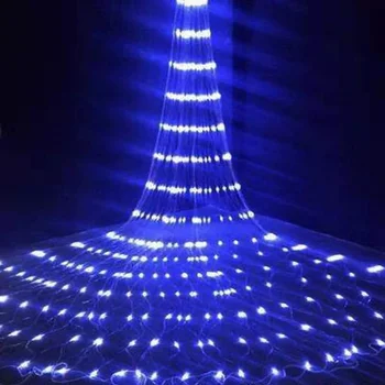 LED 3X3M Krioklys Užuolaidų Varveklis String Žibintai Meteoras Dušas Girliandą Pasakų Žibintai Kalėdų Vestuves Sodo Puošmena