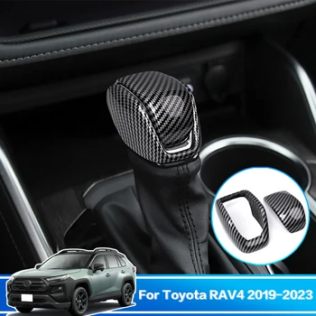 2vnt Toyota Highlander RAV4 XA50 Lingės Venza Hibridas 2019 2020 2021 2022 2023 Automobilių Pavarų Perjungimo Rankena, Padengti Antkakliai Priedai