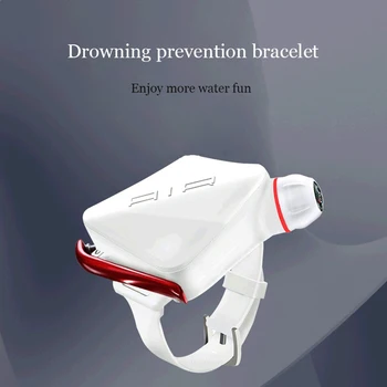 Anti-skendimas apyrankę plaukimo anti-nuskęsti gelbėjimo apyrankė po vandeniu savarankiškai gelbėjimo artefaktas mokymosi plaukimo įranga