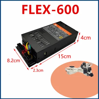 Originalus Naujas PSU Už Xinhang AIO Itx Flex NAS Mažas 1U Vardinė 550W impulsinis Maitinimo šaltinis FLEX-600