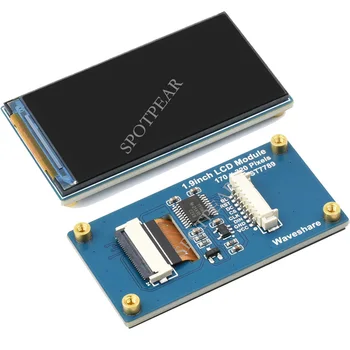 Aviečių Pi 1.9 colių LCD SPI Sąsaja IPS Ekrano Modulis, 262K Spalvų ekrano 170×320 Rezoliucija dėl minėto sprendimo Arduino / STM32