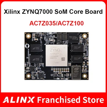 ALINX SoMs AC7Z100 AC7Z035: XILINX Zynq-7000 SoC XC7Z035 XC7Z100 ZYNQ RANKOS 7035 7100 FPGA Plėtros Valdybos Sistemos Modulis