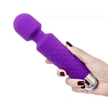 Moterų Massager Elektrinis Vibratorius Moterims Masturbator AV Magic Wand Makšties Vibrat G-Spot Klitorį Stimuliuoja Sekso žaisliukai Suaugusiems