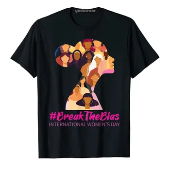 Pertrauka Šališkumo Tarptautinės moters Dienos 2022 Dovana Moterims T-Shirt Mama Grafinis Tee Viršūnės