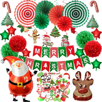 Naujas Kalėdų Banners Santa Claus Reklama Sniego Briedžių Vėliavos Kalėdos Medžių Plakatus Dekoro 2022 Linksmų Kalėdų Dekoro Namai
