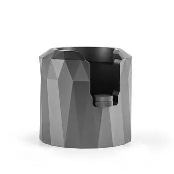 Aukštos Kokybės Kavos Plūkimo Stotis Espresso Portafilter Paspaudę Aliuminio Lydinio Turėtojas Suklastoti Stovas su Reguliuojamo Aukščio Rankena,