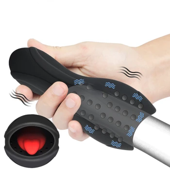 Vyrų Masturbator Blizgesys Sekso Vibratorius Sekso Žaislas Vyrams USB Įkrovimo Varpos Massager Nedelsiant Ilgalaikį Ištvermės Treneris Sekso Produktai