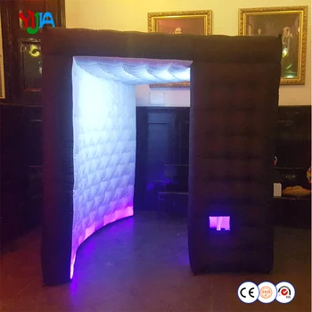 Forma Netaisyklinga, Nešiojamų Photo Booth LED Pripučiami Photo Booth Salono už Nuotraukas Juokinga Vestuves Pristatymas Nemokamas