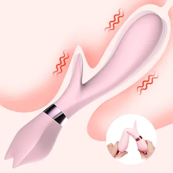 Rabbit Vibratorius 2021 Makšties G Spot Dual Klitorio Stimuliatorius Massager Dildo, Vibratoriai, Sekso Žaislai, Moters Sekso Prekės Žaislas Suaugusiems