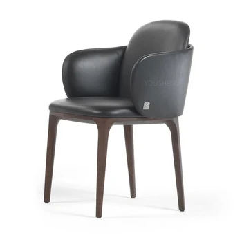 Miegamajame Prabangus Fotelis Minimalistinio Modernaus Dizaino Biuro Kėdės Pažangių Šiaurės Šalių Lounge Muebles Para El Hogar Namų Baldai