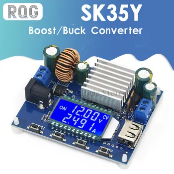 SK35L DC 0.6-30 V 4A 35W 5V 6 V 9V 12V 24V Boost/Buck CC CV Reguliuojamos Aukščio DC Maitinimo Modulis laboratorinis maitinimo šaltinis
