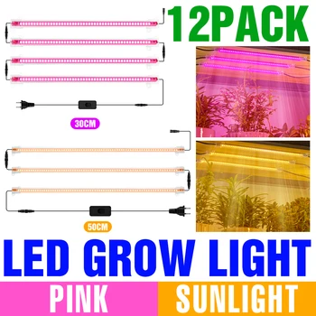 Visą Spektrą Fito Lempa Led Grow Light 220V Augalų Augimo Lempos JK, ES, AS Plug Hydroponic Phytolamp Šiltnamio efektą sukeliančių Sėklos, Gėlių Palapinė