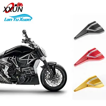 XXUN Motociklo Aliuminio Oro Įleidimo Grotelės už Ducati XDIAVEL XDIAVELS 2016-2023 Radiatoriaus Rėmo Pusėje, Dangtelio Laikiklis Laikiklis