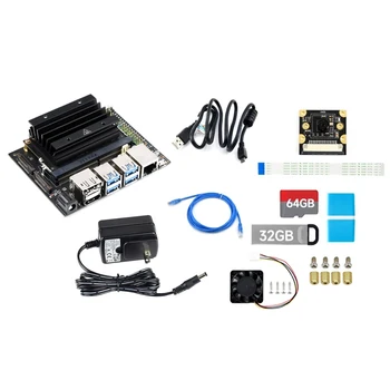 Nano 4GB+16GB EMMSP Valdybos Rinkinys (B01) su Nano Core Board+800W Camera Kit+Ventiliatorius(JAV Plug)