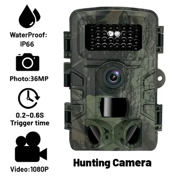 Medžioklės Kamera, Foto Spąstus PR-700 HD 1080p 20MP Vandeniui IP66 Laukinės gamtos Takas Naktinio Matymo Vaizdo Kameros, Medžioklės Harcerų