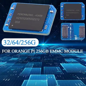 Oranžinė Pi 256 GB EMMSP Modulis OPI 5 Plius Valdybos Greitai Skaityti ir Rašyti Greitis