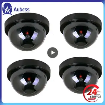 Modeliavimo Kamera Netikrą Dome Kameros CCTV Saugumo Kameros Patalpų Su Mirksi Raudona Manekeno LED Šviesos Netikrą Stebėjimo Kamerą