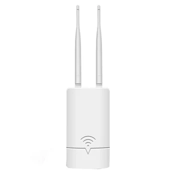 2.4 G/5G Wireless WiFi AP Router 1200Mbps su 2X5DBi Antenos Paramos PoE ir nuolatinės SROVĖS Maitinimo, Lauko Stebėti ES Plug