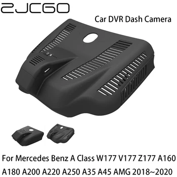 Automobilių DVR Registrator Brūkšnys Cam Kamera, Wifi Skaitmeninis Vaizdo įrašymo įrenginys skirtas Mercedes Benz A Klasės W177 V177 Z177 A160 A180 A200 A220