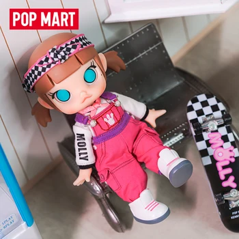 POP MART Stumdomas Maži Audinio Kilnojamojo Lėlės Rinkinys Mažas Audinio BJD Doll Žaislas Kawaii Veiksmų Skaičius, Žaislų Kolekcijos Modelis Mystery Box