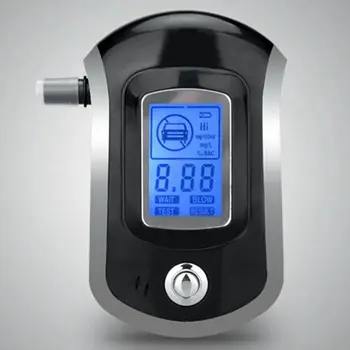 Naujas Skaitmeninis Kvėpavimas Alkoholio Testeriai Mini Profesinę Policijos AT6000 Alkoholio Testeris Kvėpavimas Girtas Vairavimo Analizatorius LCD Ekranas