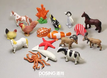 Miniatiūrinis Modelis, Modeliavimas Gyvūnų Statulėlės Cute Arklių Akvariumas Jūrų Gyvybės Žuvų, Delfinų, Jūrų Žvaigždė Figūrėlių, Žaislai, Namų Dekoro