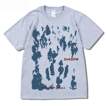 Camisetas de manga corta para hombre, ropa calle de Harajuku, savišvietos, de algodón, holgada, de verano
