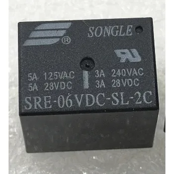 Free shiping didmeninė 10vnt/daug relay SRE-06VDC-SL-2C