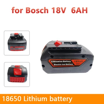 Naujas 18V 6Ah Įkraunama Ličio Baterija,už Bosch Elektrinis Grąžtas BAT609, BAT609G, BAT618, BAT618G, BAT614 Li-ion Baterija