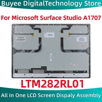 Originalus 28 Colių Microsoft Surface Studija A1707 Visus Į Vieną LCD Jutiklinis Ekranas Dispaly Asamblėjos skaitmeninis keitiklis LTM282RL01 4500x3000